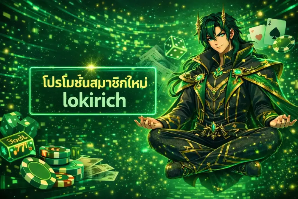โปรโมชั่นสมาชิกใหม่ lokirich